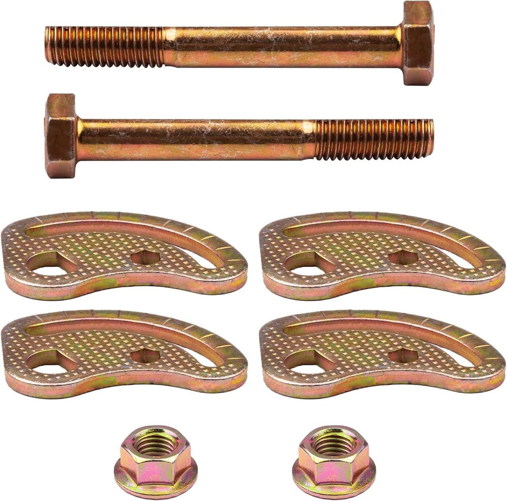 Enhanced Upper Control Arm Alignment Cam Bolt Kit for 99-18 Chevy/GMC Models