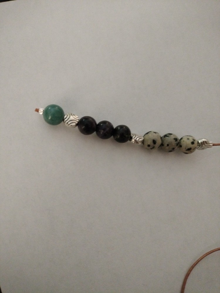 Custom Beaded Reading Bookmark