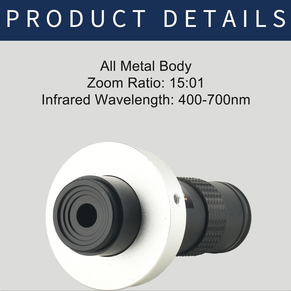 130 Times Magnification Electron Microscope High-Definition Imaging Standard