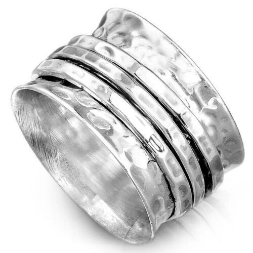 Spinner Ring Solid 925 Sterling Silver Band Ring Handmade Ring All Size