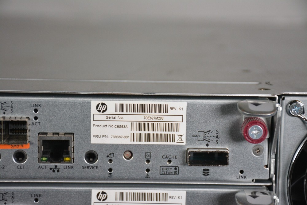 HP HPe MSA MSA2040 Modular Smart Array SAN 2xController 12Gbps SAS K2R84A