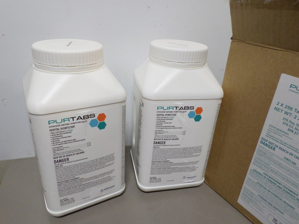 2 X PURTABS Expires 01 - 2024