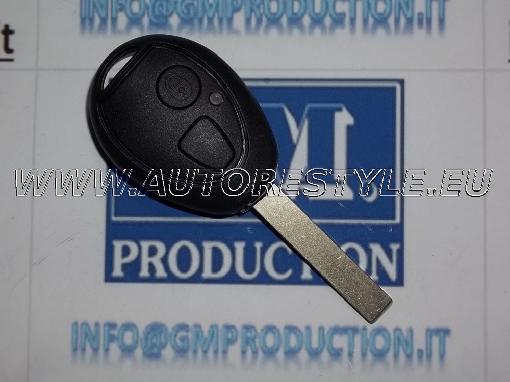 Key shell cover remote control Rover 75 Mini Cooper without electronics