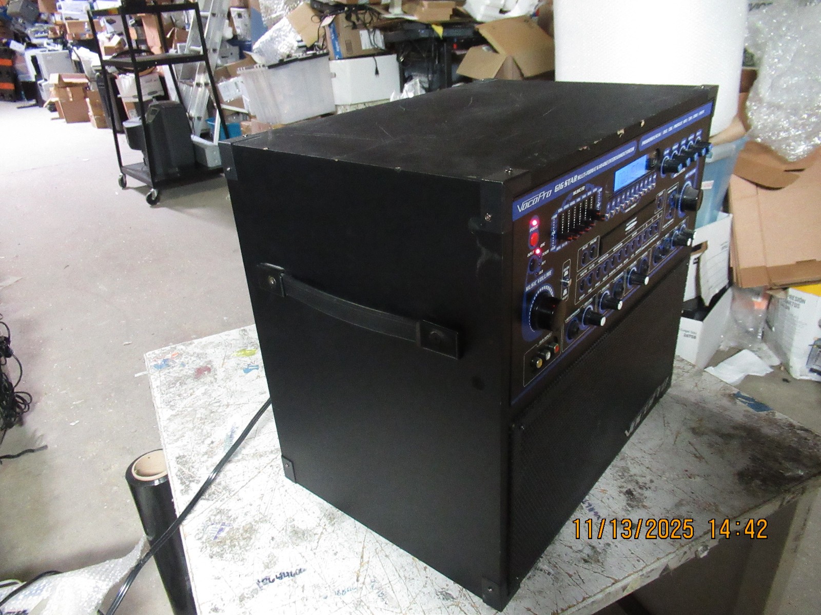 VOCOPRO Gig Star Multi Format Karaoke Entertainment System