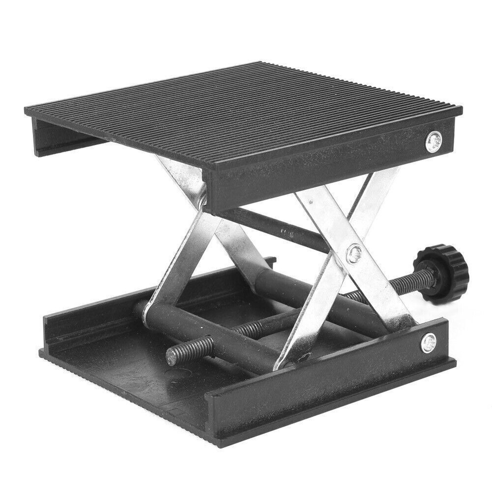 Plastic Plate & Metal Bracket Lifting Platform Stand Rack for Level / Laboratory