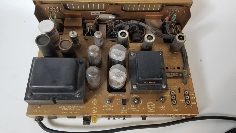 Vintage Bogen DB130 Tube Amplifier
