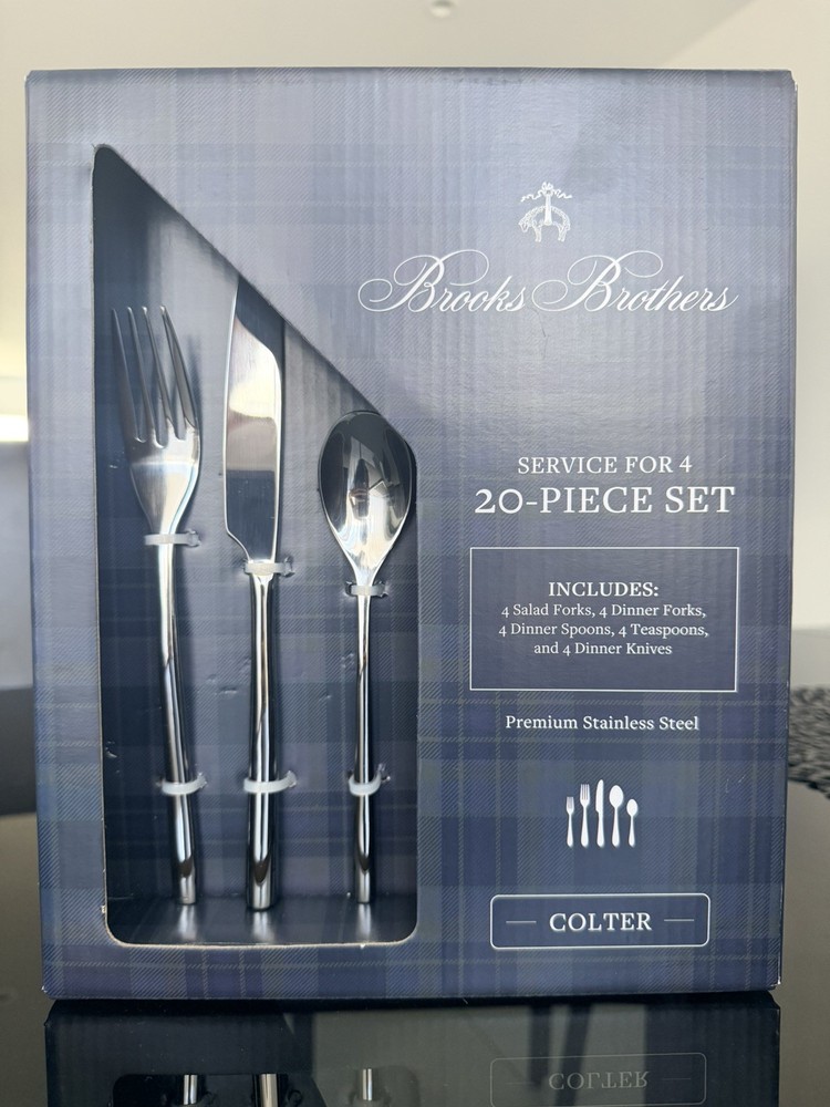 Brooks Brothers 20pcs Flatware set