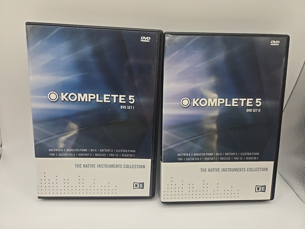 Komplete 5 Native Instruments Collection Bundle Absynth Piano Guitar - Software