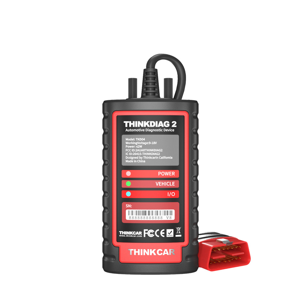 2025!THINKDIAG 2 Car OBD2 Scanner All System Bidirectional Diagnostic Tool CANFD