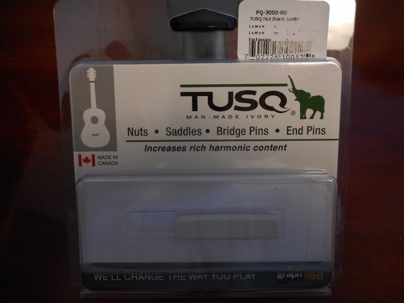 NEW - Graph Tech Jumbo Nut Blank, TUSQ - PQ-3000-00