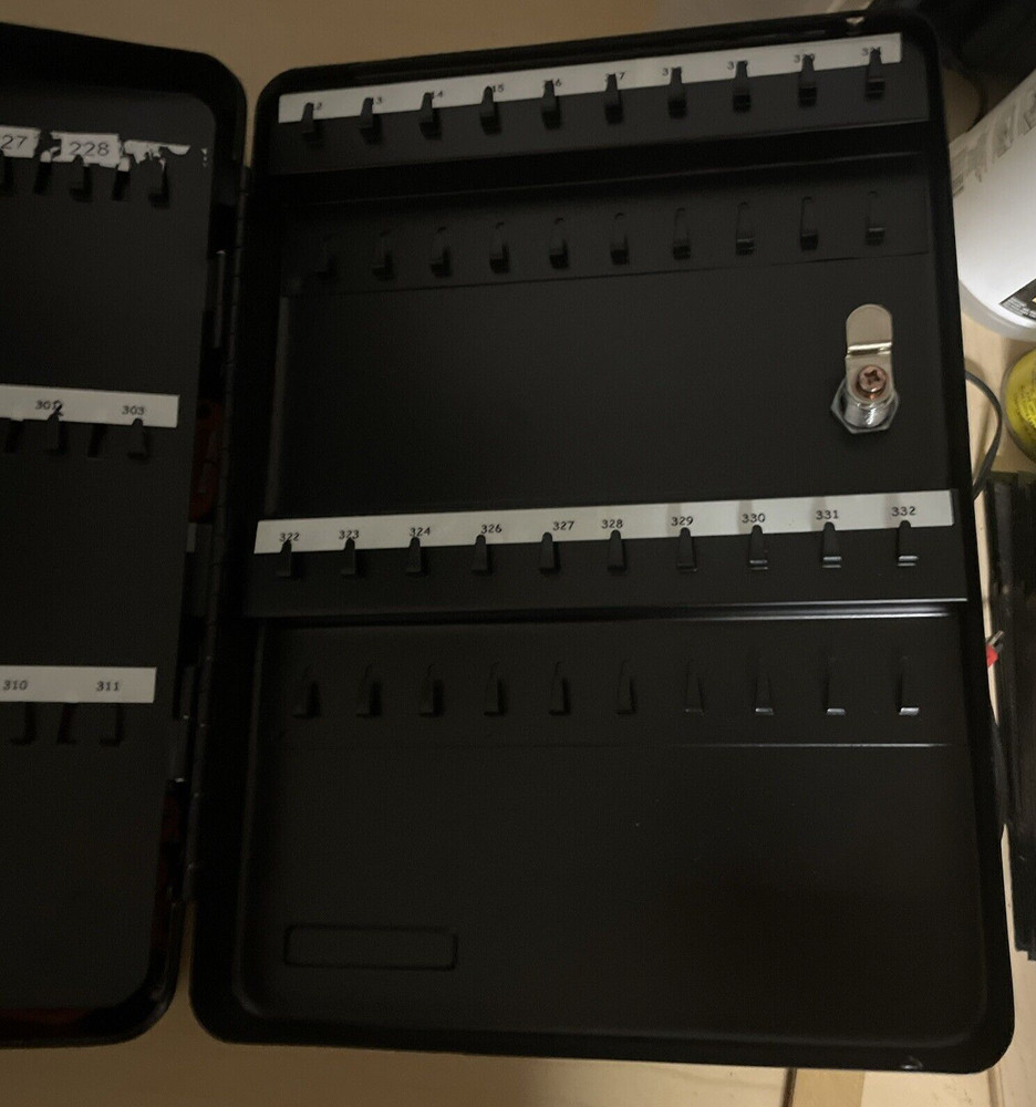 KeyGuard Combination Key Cabinet 122 Key Hooks Used