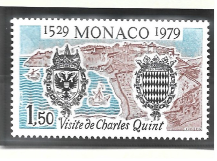 Monaco Stamp Scott #1198, Mint Never Hinged
