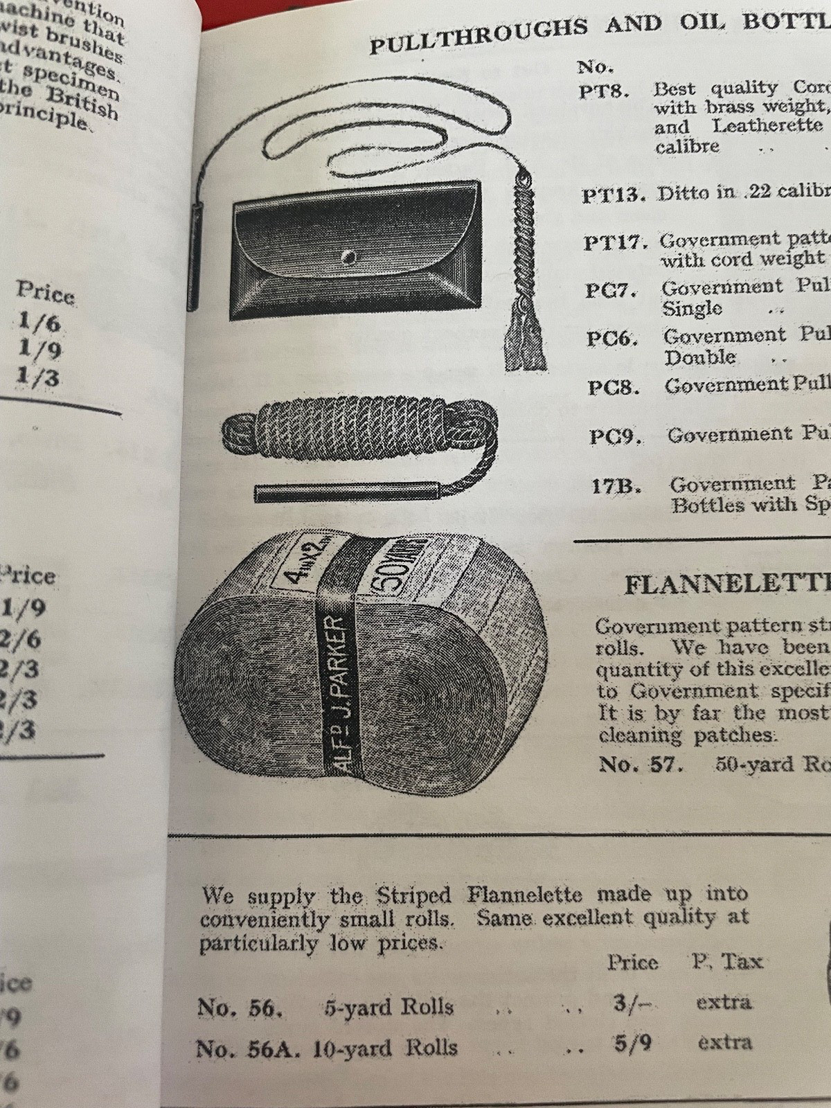 BRITISH MARTINI ENFIELD to LEE ENFIELD PULL THROUGH CORD With STEEL WEIGHT + GAU
