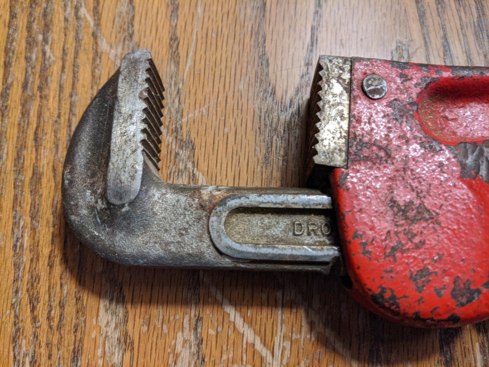 Vintage Fuller Tools Super Quality 14" Pipe Wrench Tool