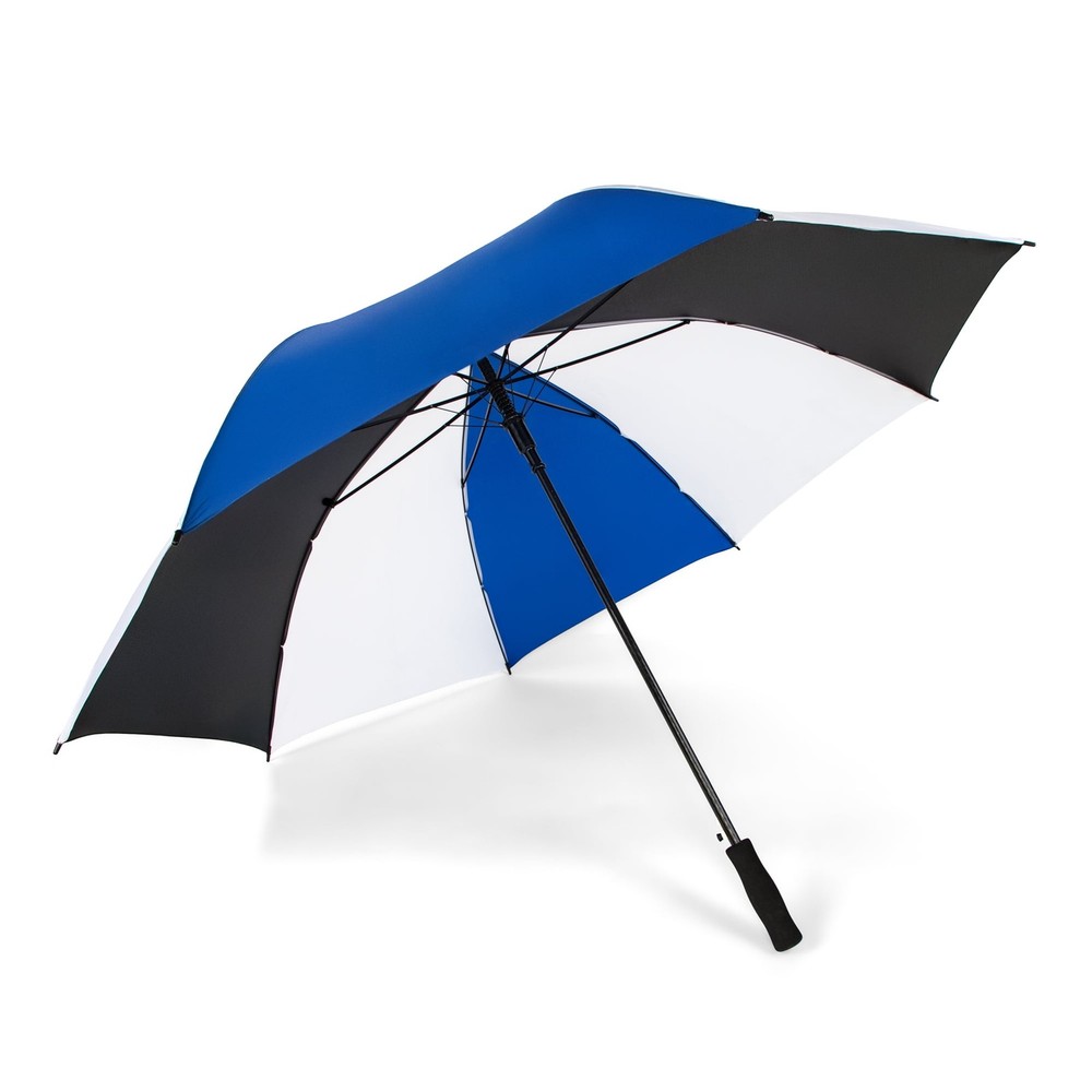 Auto Open Golf Umbrella 60 Inch Windproof Double Canopy with Vent for Rain