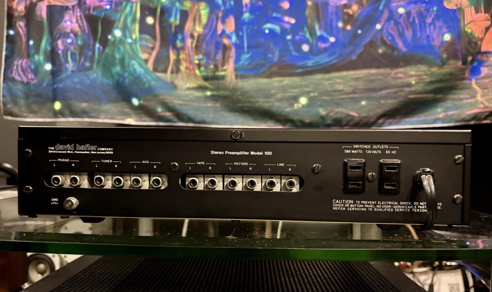 HAFLER MODEL 100 STEREO PREAMPLIFIER - Tested & Working Great