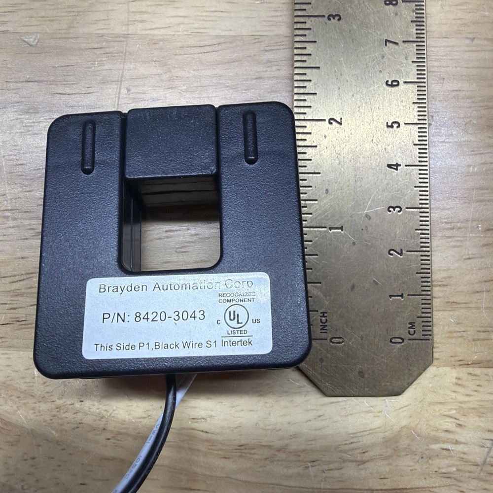 Energy Sentry CT Coil Split Core Transformer 200 Amp New - 2 Pieces