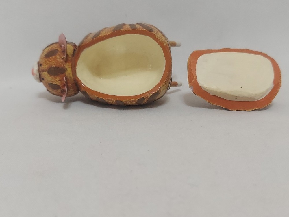 4224-3 Calico Cat Trinket Box Cute