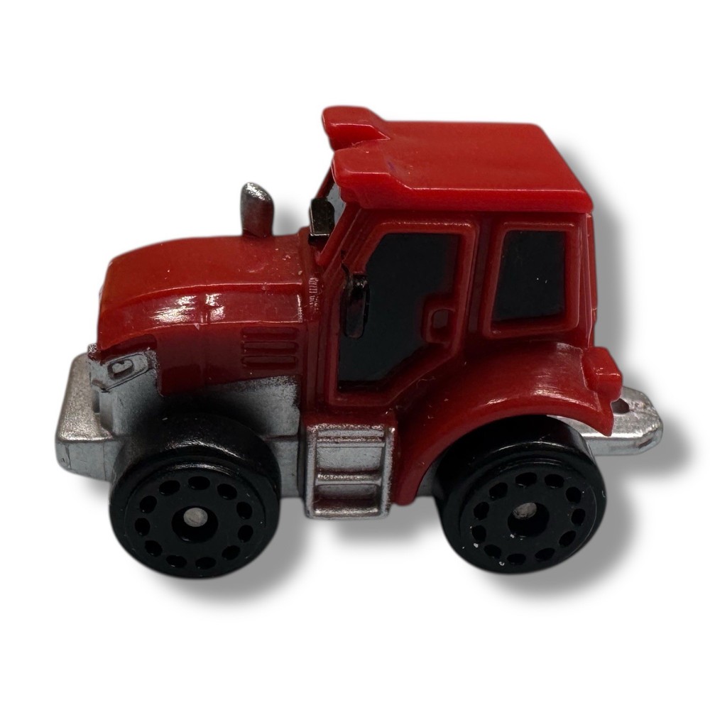Very Small Hasbro 2020 Micro Machine Farm Tractor in Red