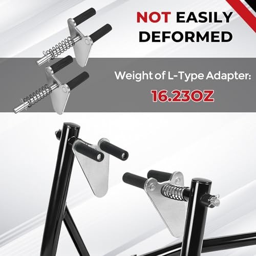 Motorcycle Front Wheel Lift Stand Attachment, Heavy Y-Shape Fork Paddock Stand