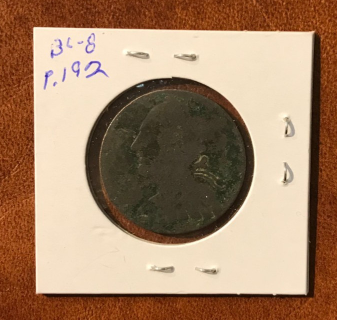 1835 Canada Blacksmith token  BL-8