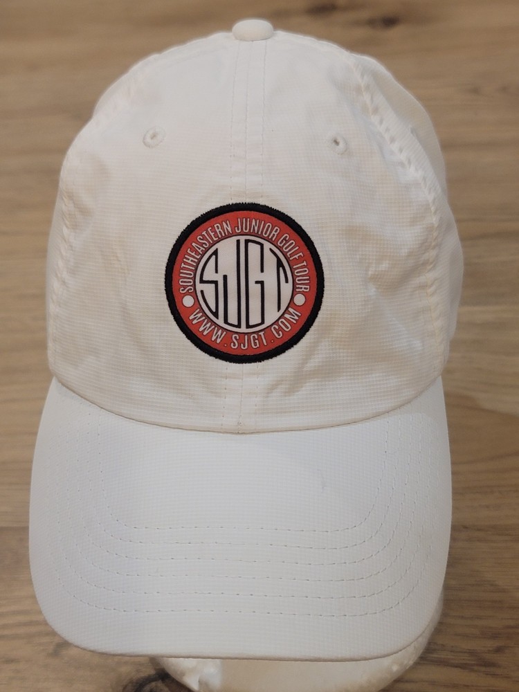 SJGT Southeastern Junior Golf Tour White Adjustable Hat Cap by Imperial