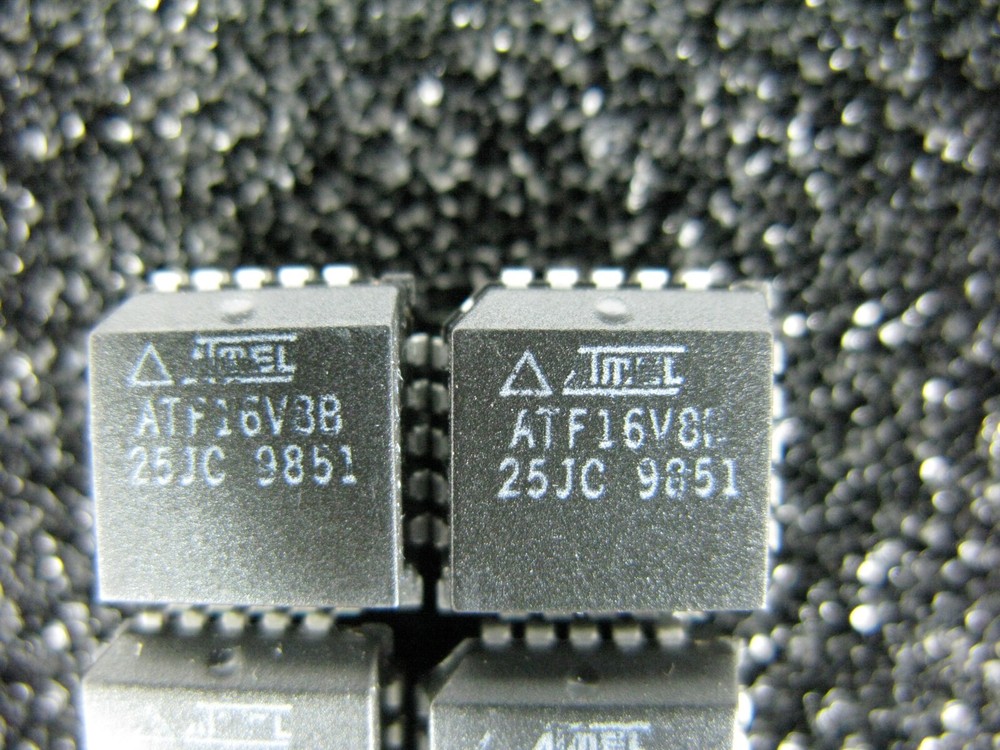 (5) Erased ATF16V8B-25JC High-performance EE PLD