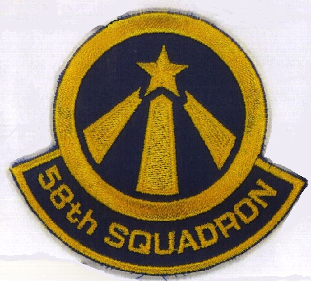 Space: Above & Beyond 58th Squadron Embroidered Iron-On Patch