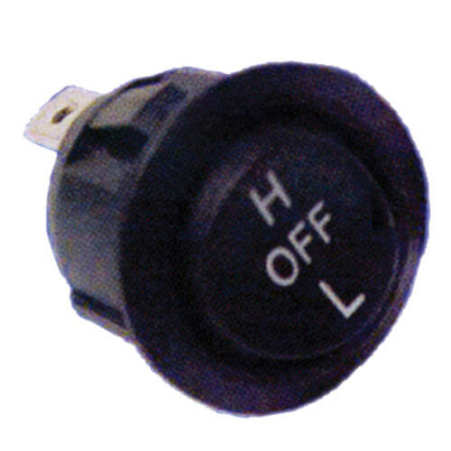 HEAT DEMON SEALED HIGH LOW OFF ROCKER SWITCH
