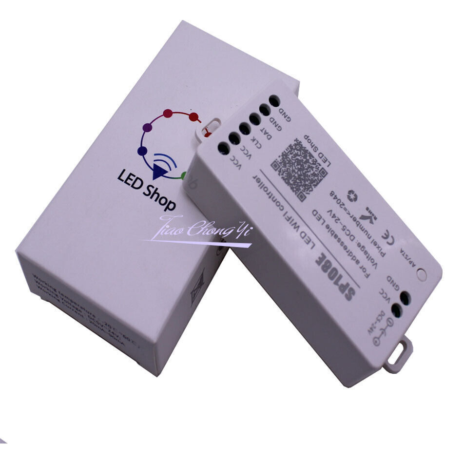 SP108E WIFI LED Controller Smart APP Control for WS2811 2812 LED Strip DC5-24V