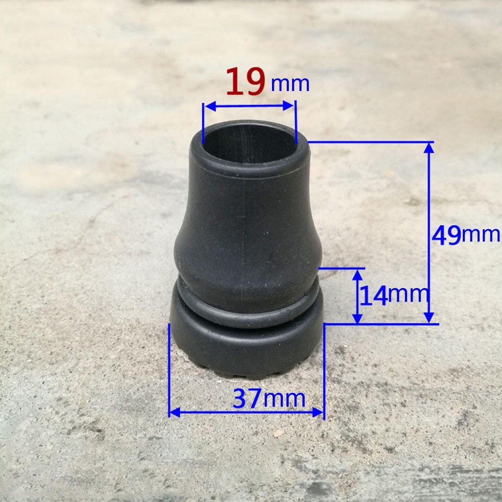 4x Tips, Tips 19mm Diameter Stability Caps Ends for Hiking Pole Cane