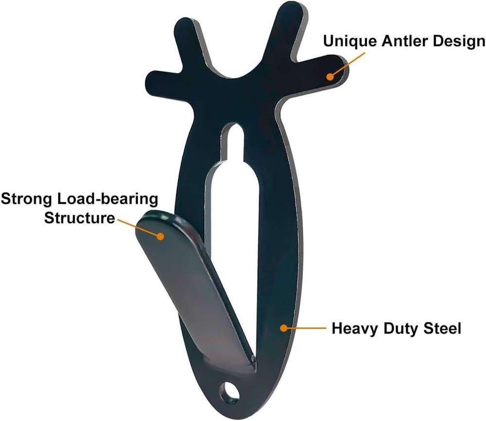 Quick Install Antler Design European Mount Hanger – Wall-Mount Solution - 1 Pack