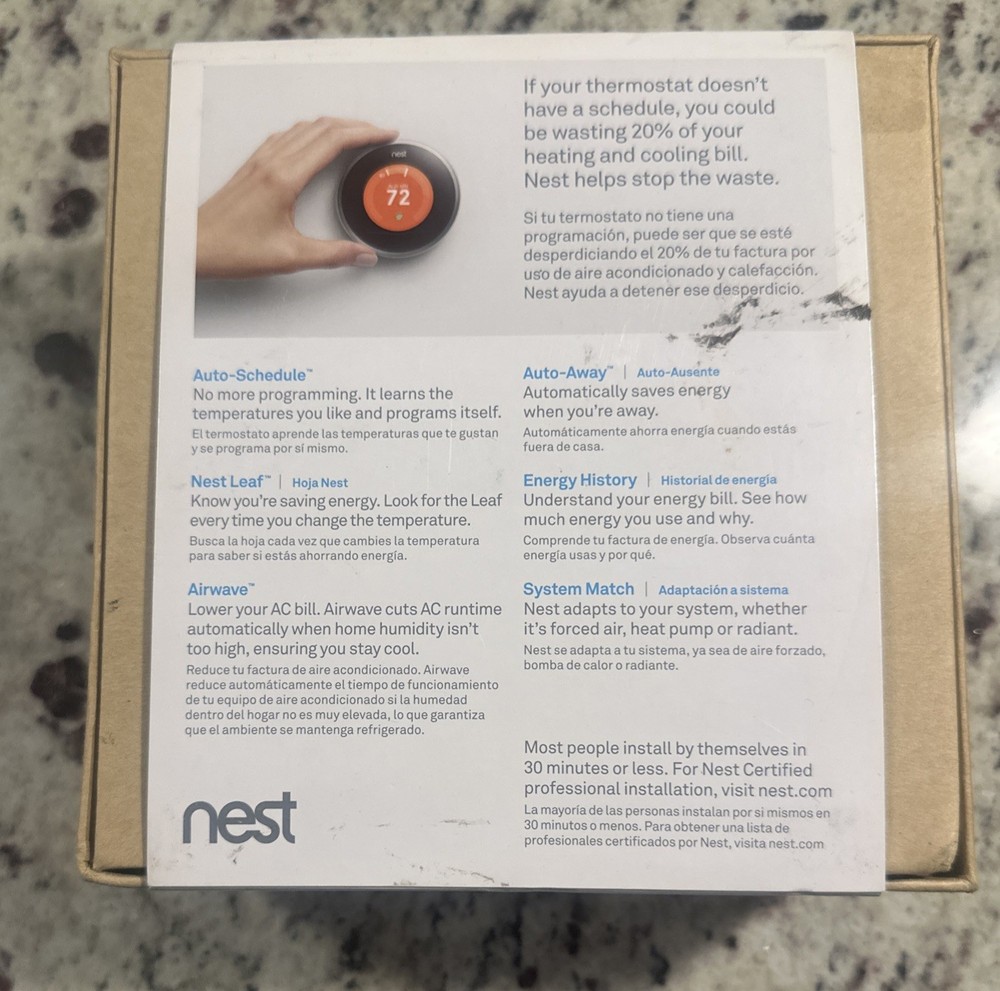 Nest Learning Thermostat (2nd Generation)