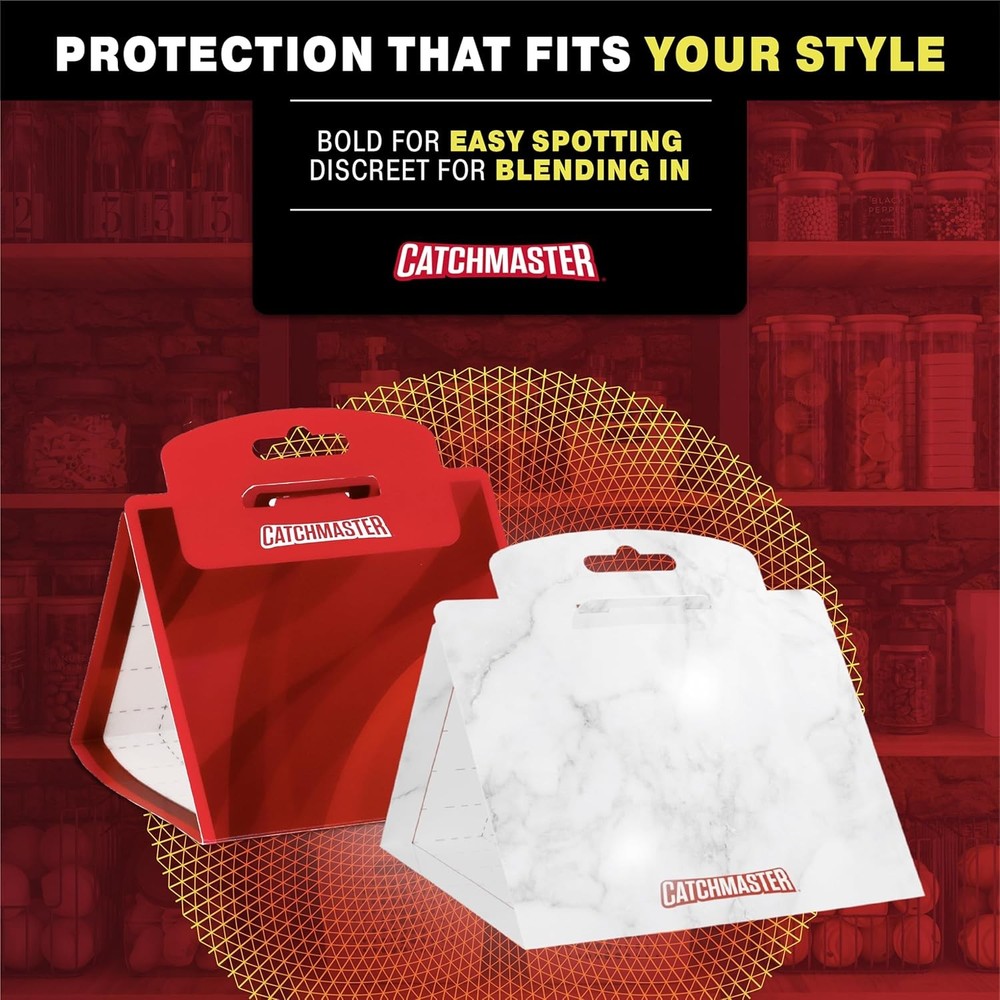 Catchmaster Pantry Moth Traps with Premium Extra Strength Pheromone Technology