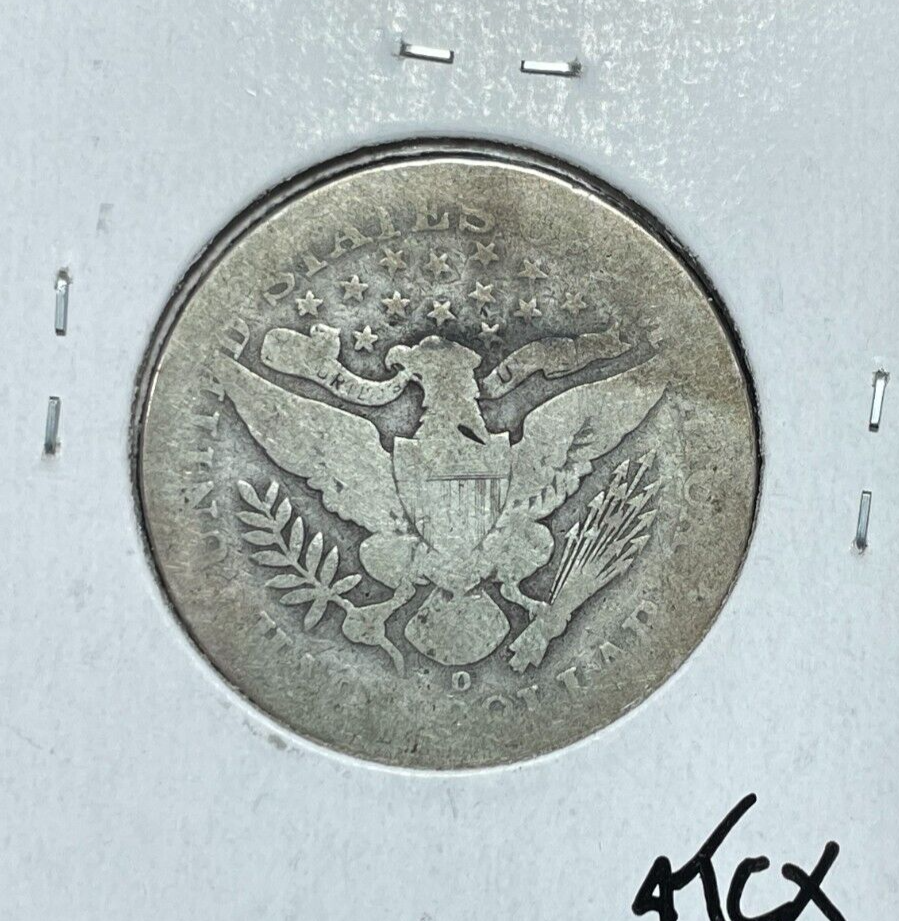 1897-O BARBER SILVER HALF DOLLAR ~ GOOD/AG ~NICE COIN~