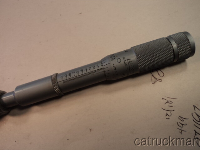 Lufkin No. 683 ID Grove Measuring Micrometer