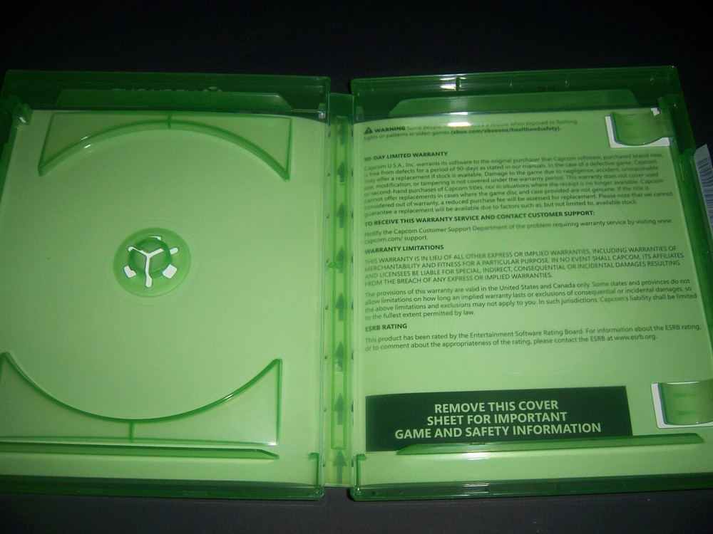 Replacement Original Box Case ONLY - Xbox One XB1 - RESIDENT EVIL 3