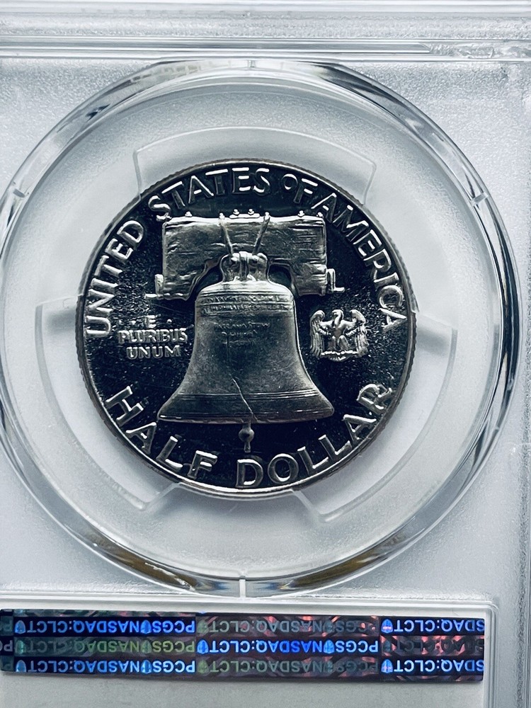 1954 Franklin Silver Half Dollar PCGS PR66