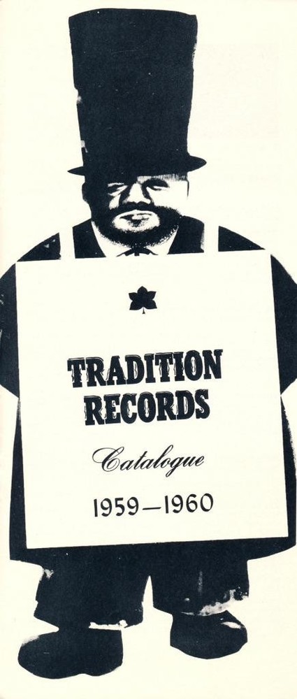 TRADITION RECORDS CATALOGUE 1959-1960