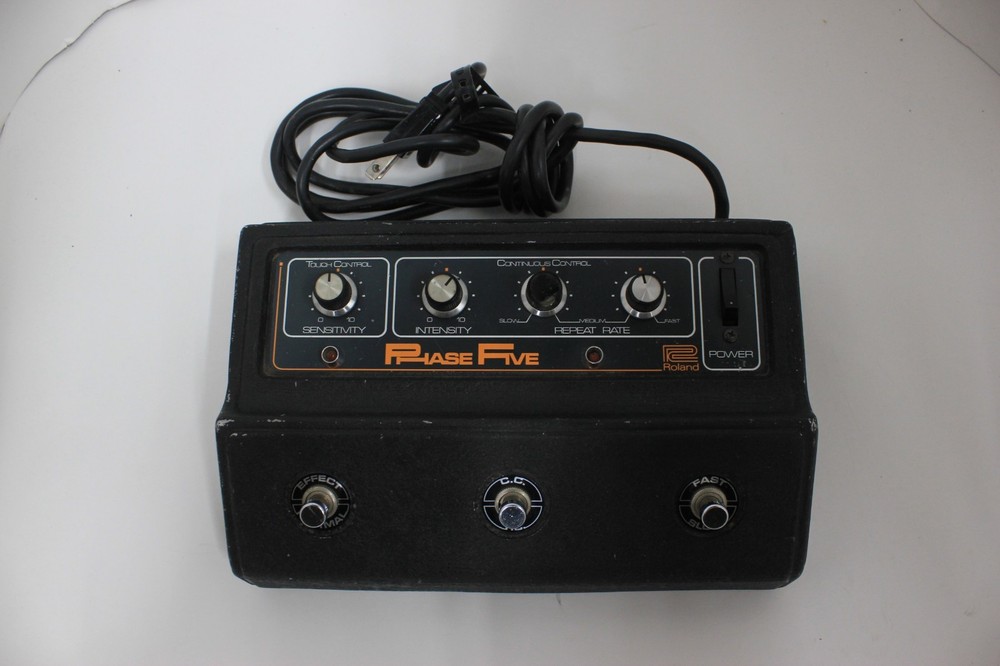 Roland AP-5 Phase Five Guitar Effect Pedal Phaser Vintage