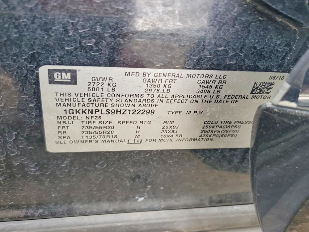 ACADIA 2017 Glove Box 4996024