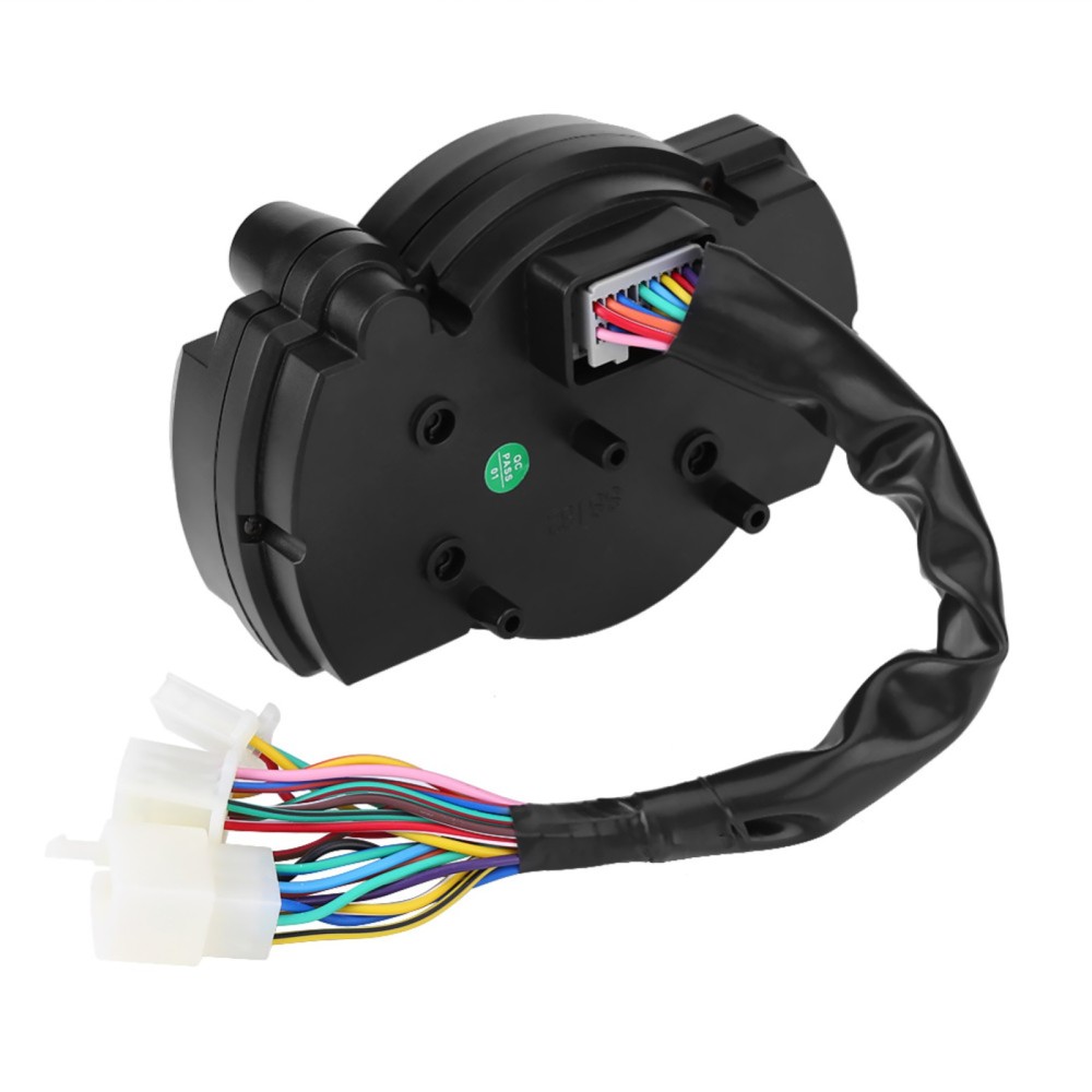 12V Waterproof Motorcycle Speedometer Speed Odometer Tachometer Speed Sensor B