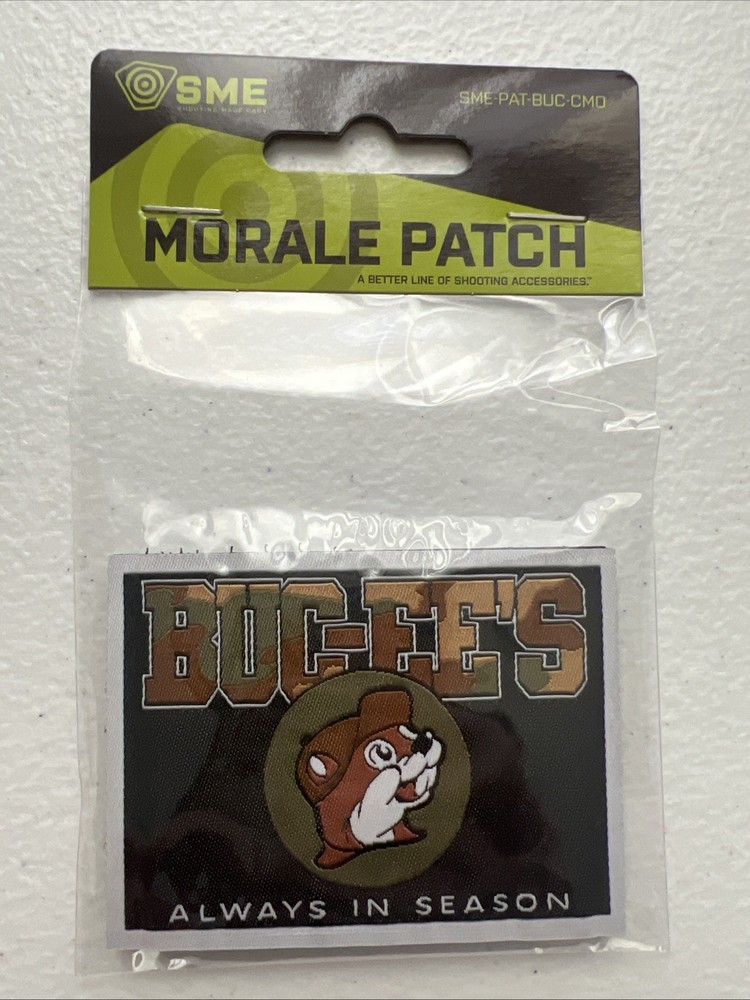 Buc-ees Bucees Beaver TX Morale Patch