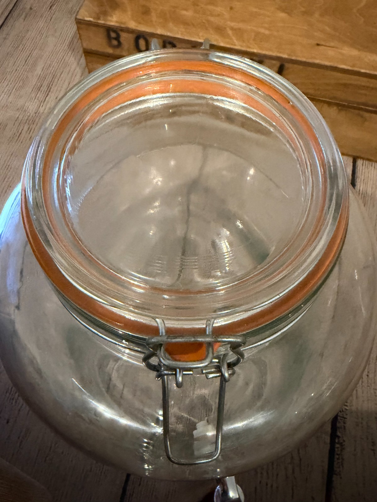 2 Gallon Nantucket Glassware Co Beverage Dispenser Jar With Spigot