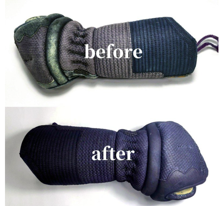 Kendo Bogu Protector Dyeing Solution Restoration Maintenance tokunoai
