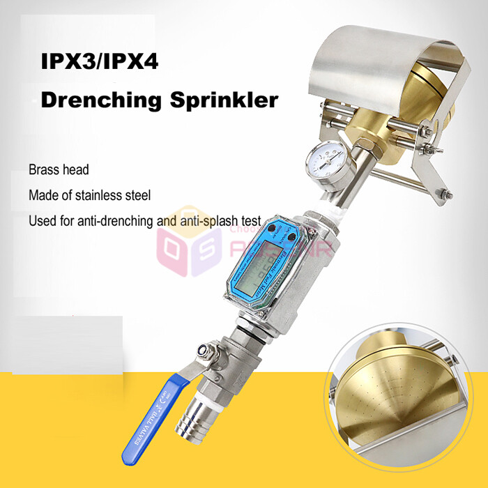 Handheld IPX3 IPX4 Spray Nozzle for Waterproof Testing Sprinkler SPRAY TEST