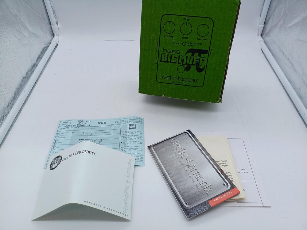 ELECTRO HARMONIX BASS BIG MUFF effector From Japan