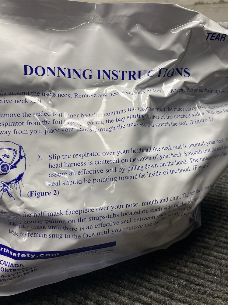 New Niosh ZER2000CBRN Respiratory Protection