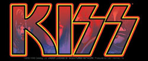 KISS - Logo Sticker - 2.5'' x 6''