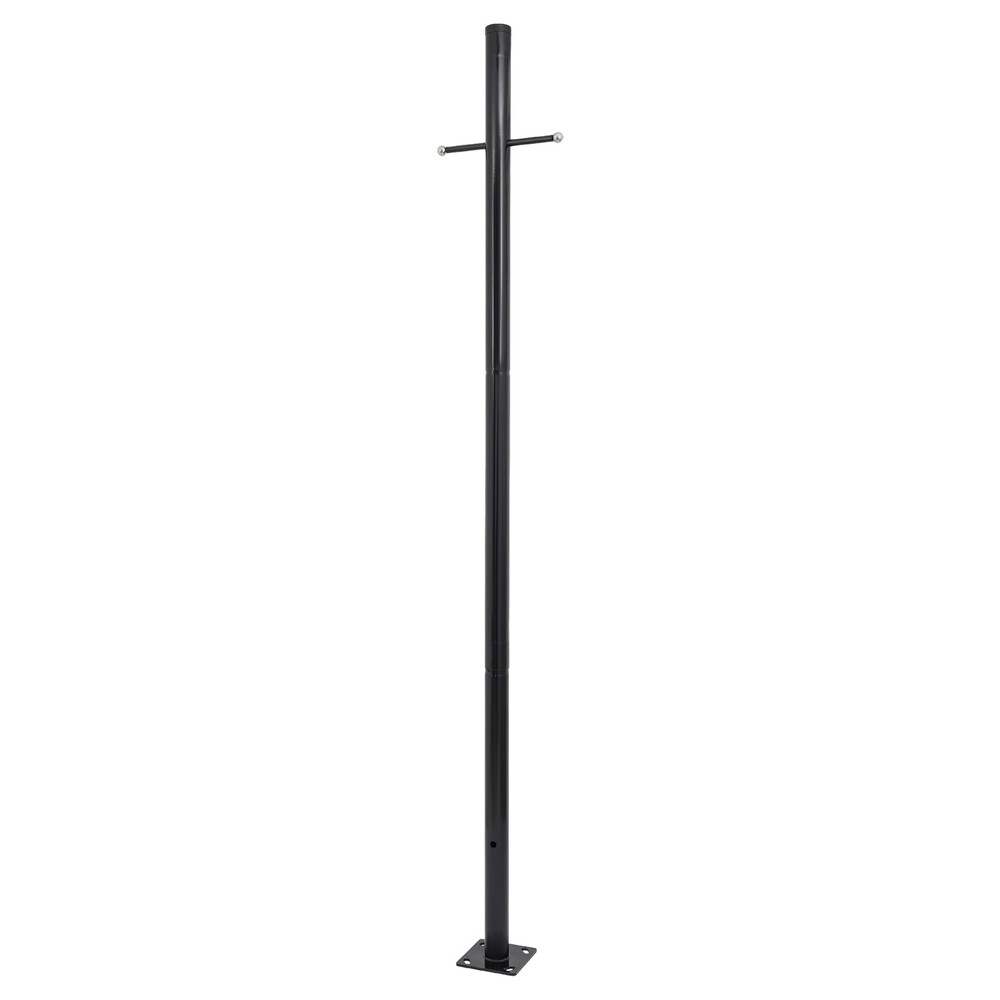 3m Split Street Light Pole,Outdoor Lamp Post for Driveway, Pathways, Front Yard